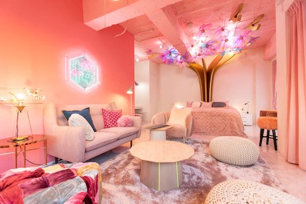 いつもとは違う空間で過ごす非日常 東京：施設イメージ