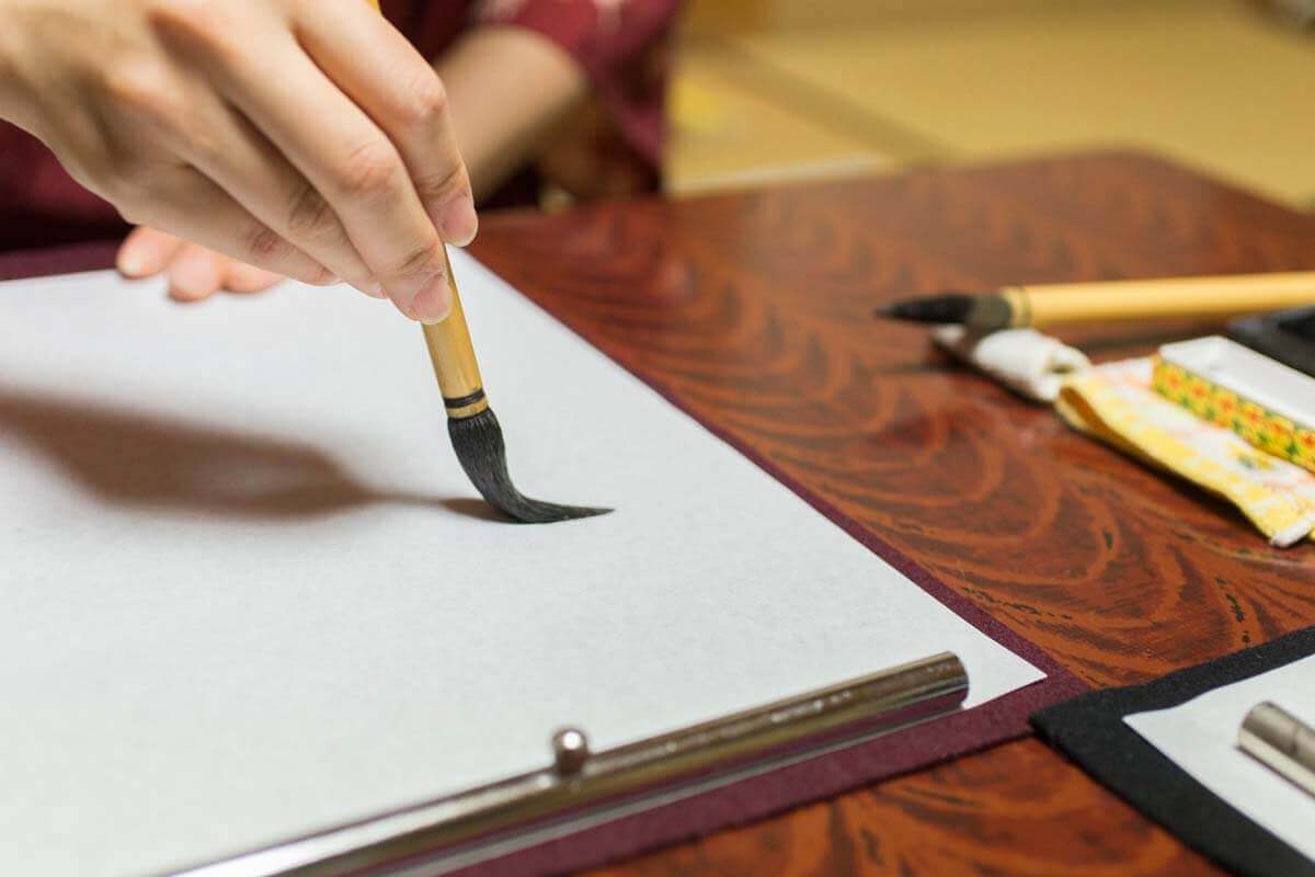 習字を教えるTaekoさんのリスティング