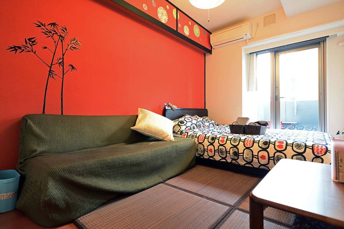 壁紙が印象的な和のテイストのKonishiさんのリスティング