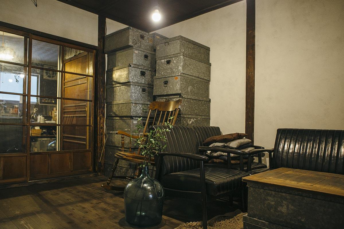 ゲストも利用することができるミーティングスペース