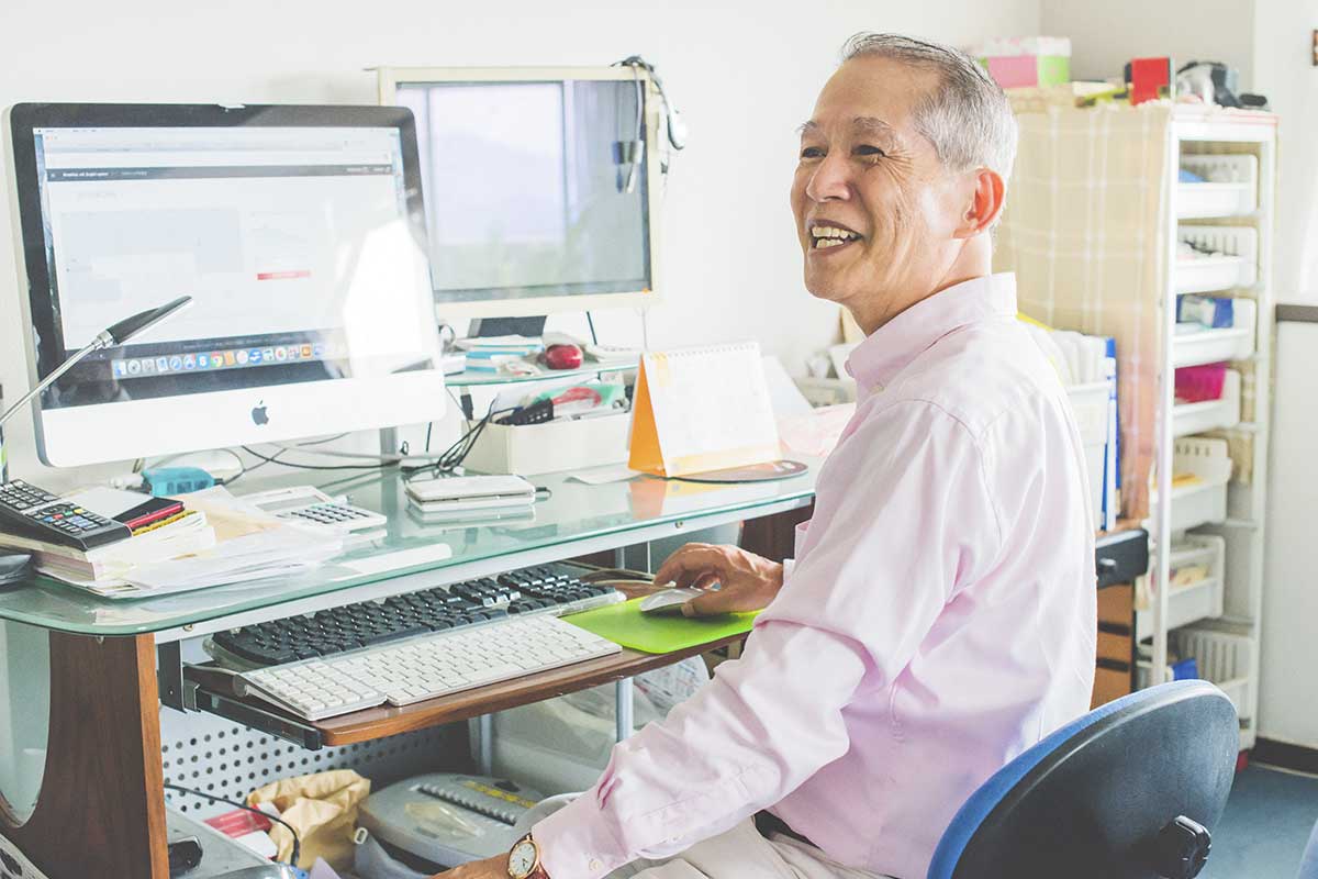 英語が堪能なYasuyukiさんは、ゲストとのやり取りもスムーズ