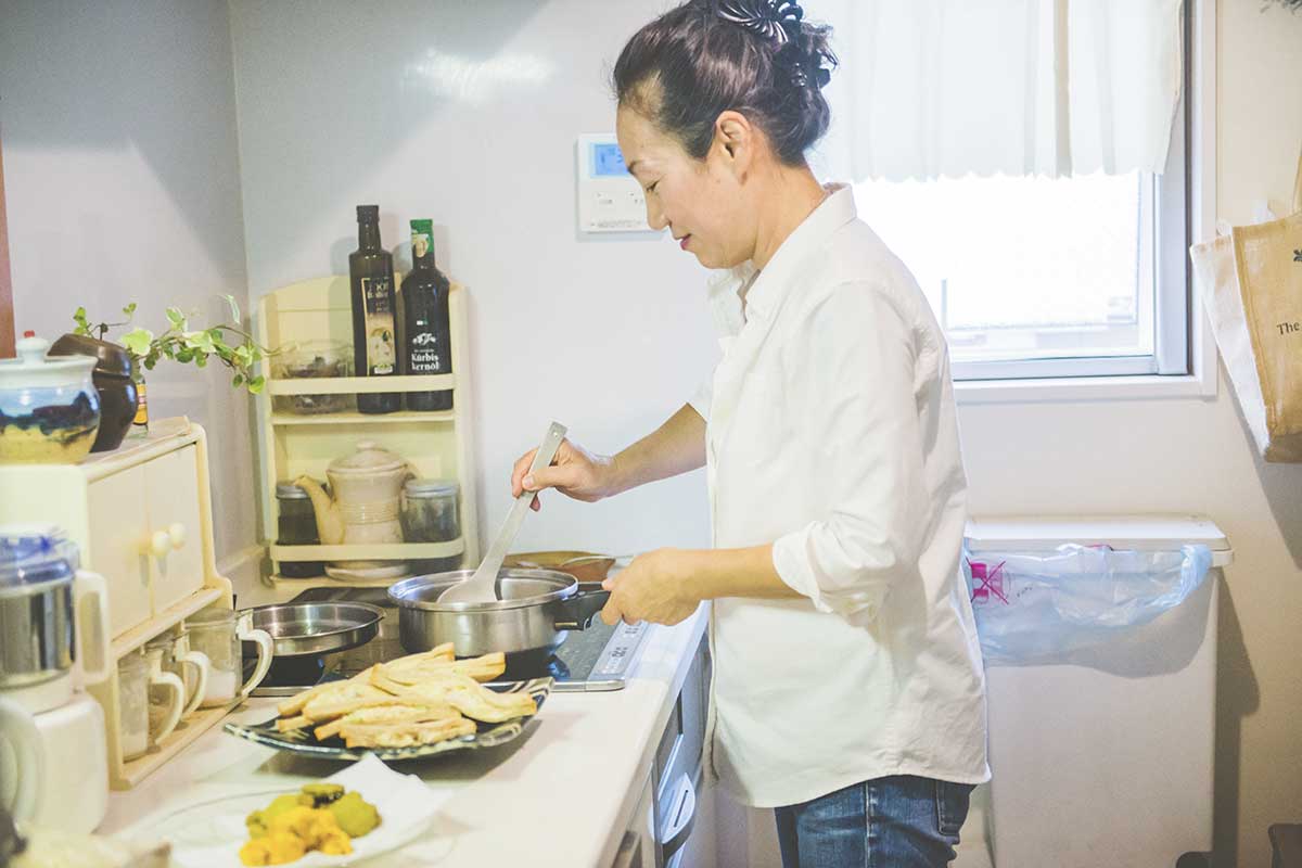 料理が趣味で、以前はカフェを運営していたこともあったJunkoさん