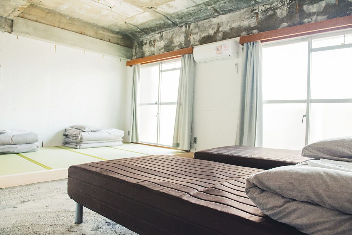 4名まで利用可能な客室