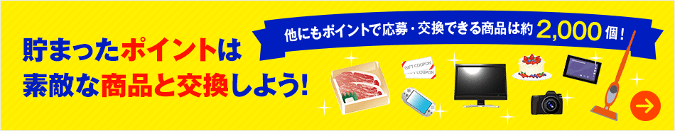 ���ɂ��|�C���g�ŉ���E�����ł��鏤�i�͖�2,000�I���܂����|�C���g�͑f�G�ȏ��i�ƌ������悤�I