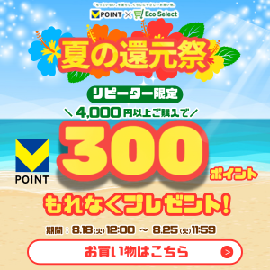 EcoSelect夏の還元祭