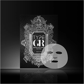 74%OFF】TYPE-GR グラフェンマイクロカレントフェイスマスク×3個 | V