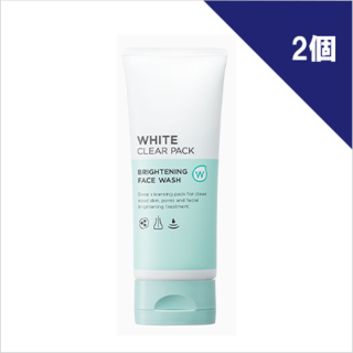 77％OFF】ホワイピュア薬用 W・ホワイトクリアパック×2個 | V景品交換