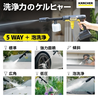 ケルヒャー モバイル高圧洗浄機 OC 5 ハンディ | V景品交換