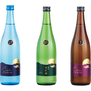 雪紅梅 純米3種飲み比べ | V景品交換