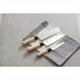 【即日発送】濃州孫六作　手造和包丁　３点セット Amazon｜濃州孫六作 和包丁3点セット(黒口輪) 80M 5357-377