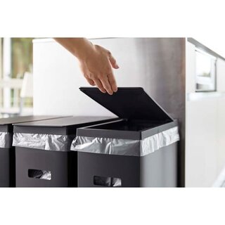 tower スリム蓋付きゴミ箱 2個組 ブラック | V景品交換