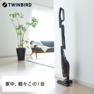 ツインバード サイクロンスティック型クリーナー