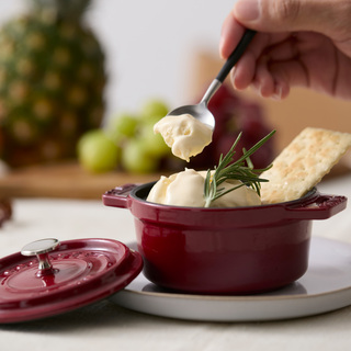 【新品・生涯保障付】ボルドー10cmピコココット ラウンド ストウブ ピコ・ココット ラウンド 10cm ボルドー | V景品交換