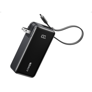 アンカー ANKER Power Bank (10000mAh Fusion Built-In USB-C ケーブル