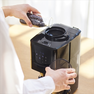 BRUNO コーン式ミル付き全自動コーヒーメーカー グレージュ | V景品交換