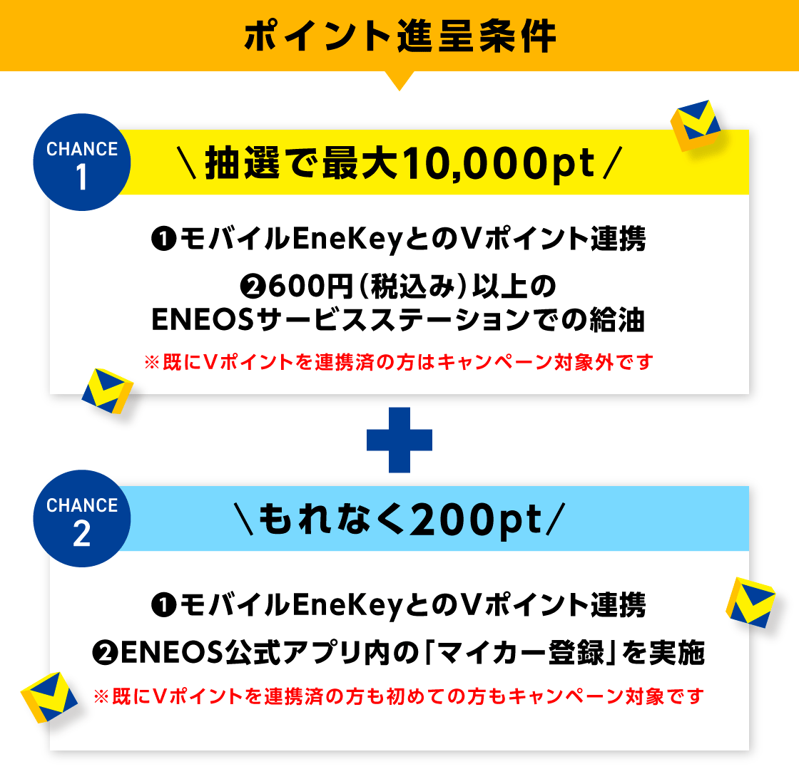 ポイント進呈条件