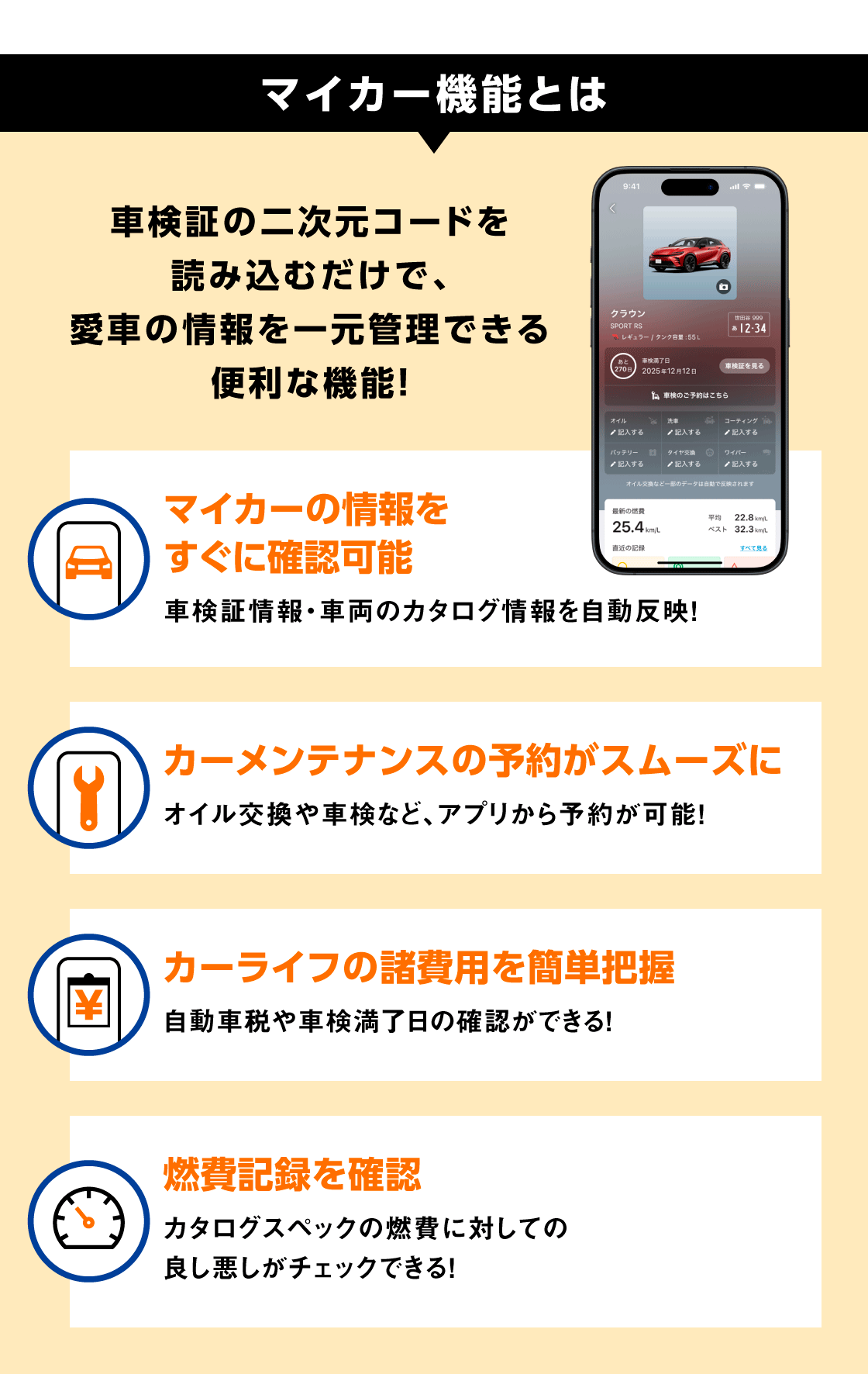 マイカー登録とは