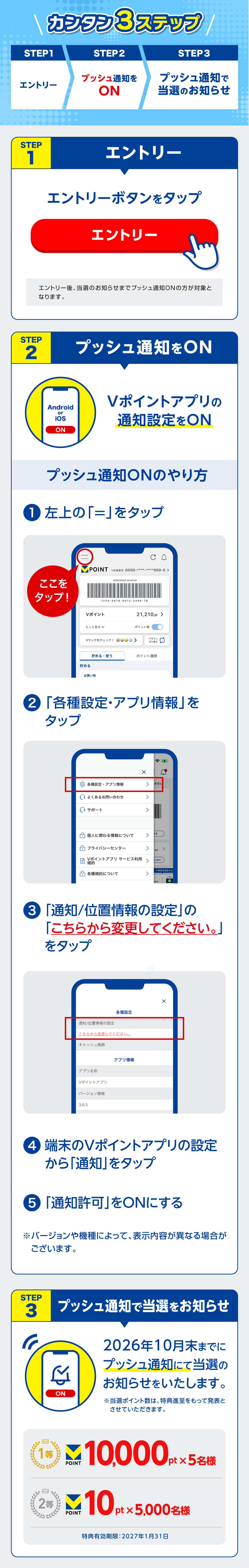 簡単3ステップ