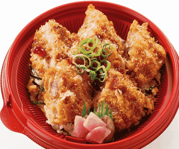 肉の旨み味わうひれかつ丼（和風だし）