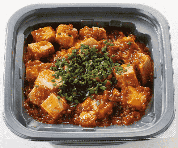 花椒の香りを効かせた麻辣豆腐丼