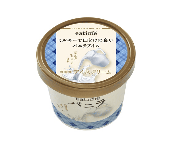 【eatime】ミルキーで口どけの良いバニラアイス
