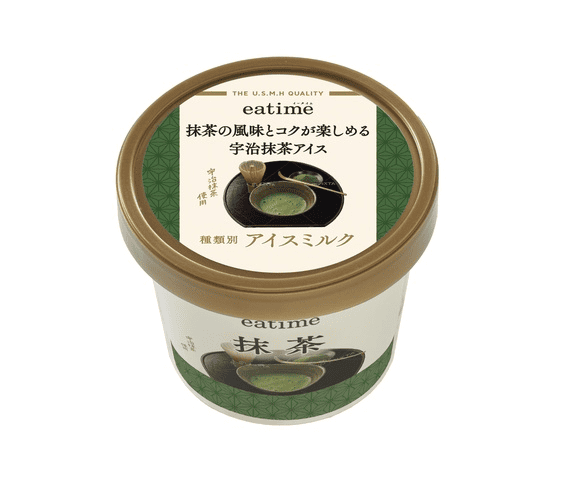 【eatime】抹茶の風味とコクが楽しめる宇治抹茶アイス