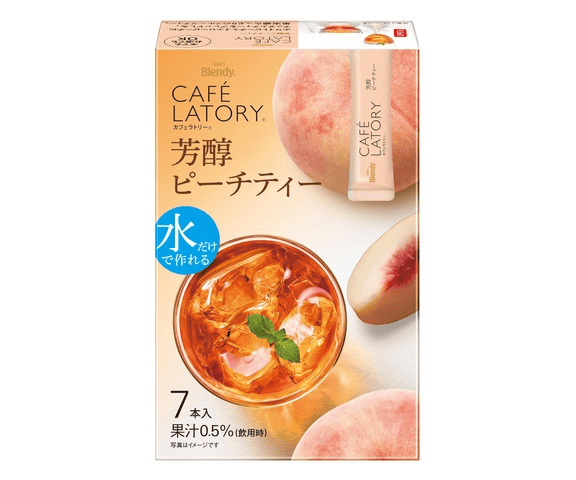 「ブレンディ®カフェラトリー®」 スティック 芳醇ピーチティー7本