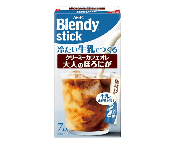 「ブレンディ®」 スティック 冷たい牛乳でつくるクリーミーカフェオレ大人のほろにが7本