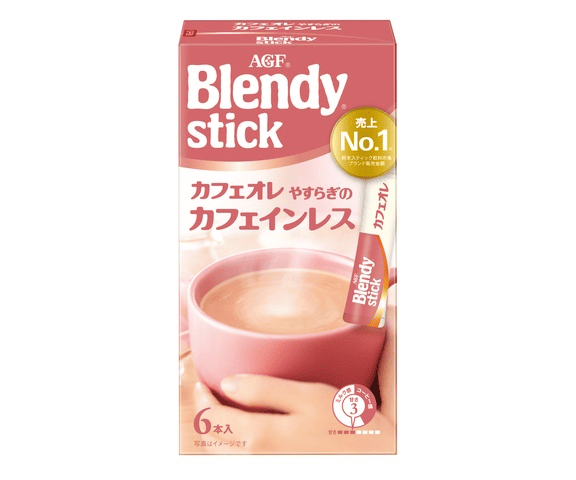 「ブレンディ®」 スティック カフェオレ やすらぎのカフェインレス6本