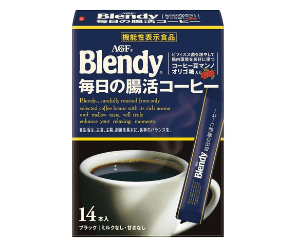 「ブレンディ®」 スティックブラック 毎日の腸活コーヒー14本