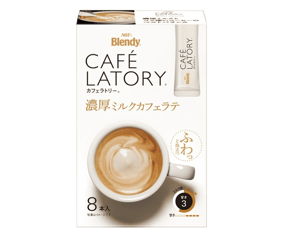「ブレンディ®カフェラトリー®」 スティック 濃厚ミルクカフェラテ8本